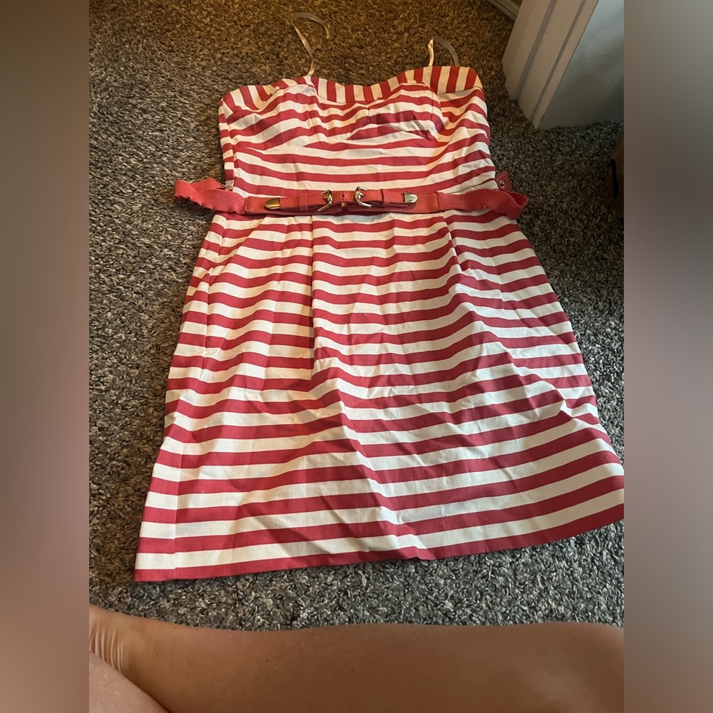 Strapless dress